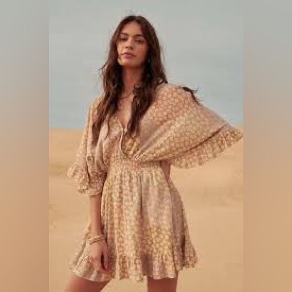 NWT Promesa Breath of Wind Floral Patchwork Print Romper - Picture 7 of 8